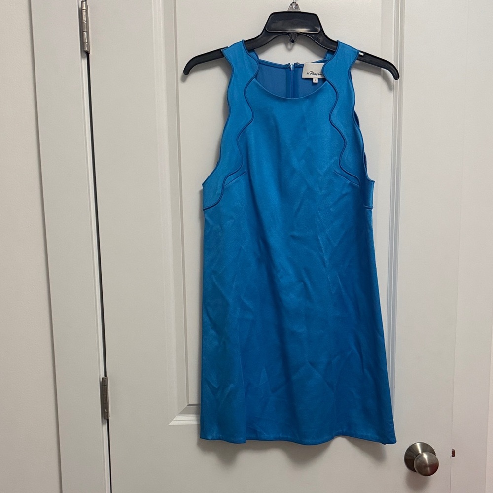 3.1 Phillip Lim Vibrant Blue Mini Dress
